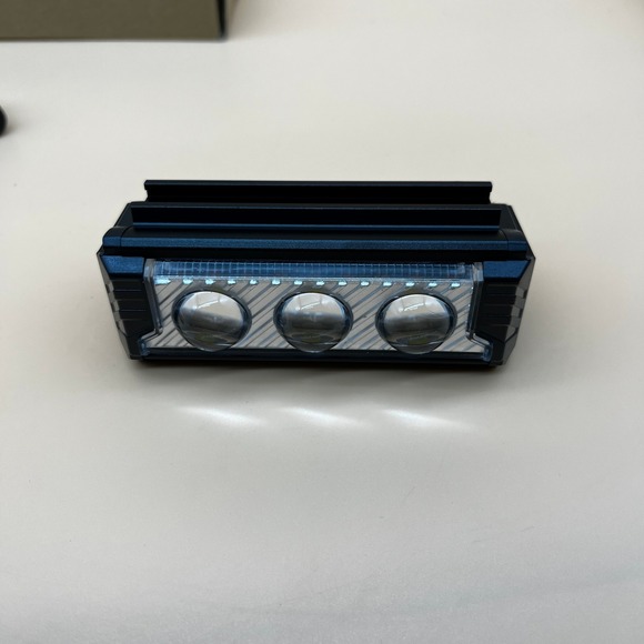 Bicycle Light 3 LED Beads FY-339B-3 Rechargeable Waterproof Super Bright Front - Picture 5 of 11